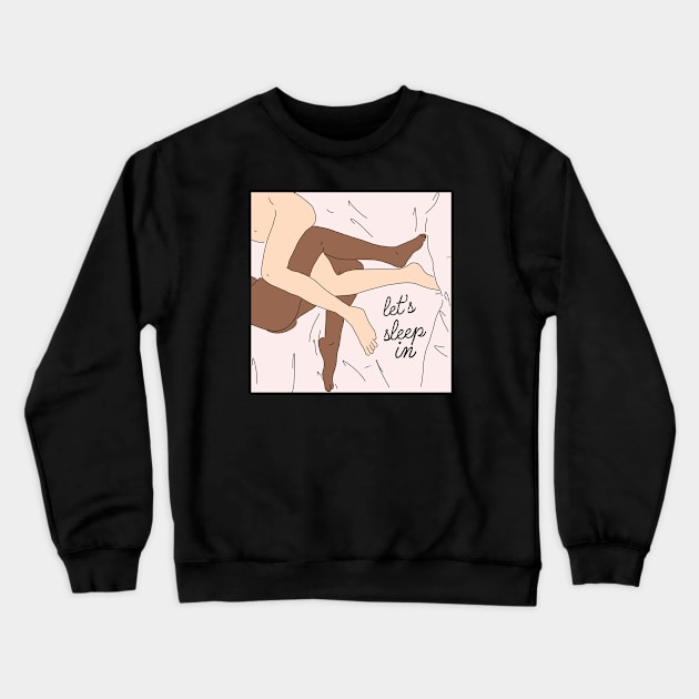 SNUGGLE Crewneck Sweatshirt by HandsomeGirlDesigns